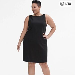 M.M.LaFleur The Lydia
Dress Textured Ponte cinder
Grey dress twist strap $300